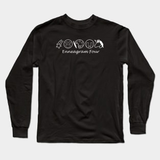 Enneagram 4 T-Shirt | Enneagram Type 4 | Individualist | Creatives | Enneagram Gifts | Unisex - Men & Women's Tee Long Sleeve T-Shirt